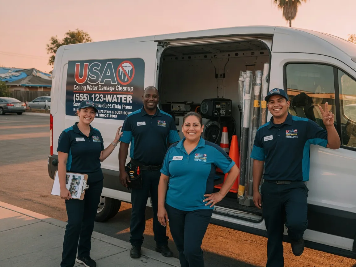 Ceiling Water Damage Restoration company in Essex, CA